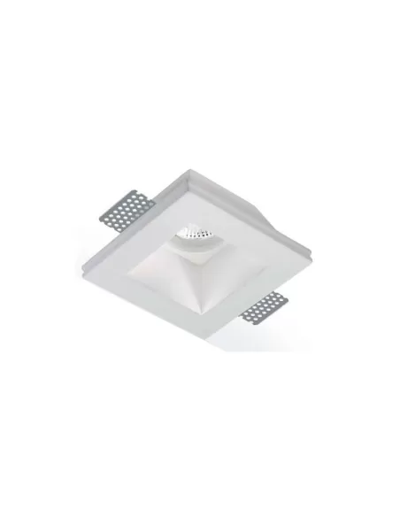 Gea Luce GFA593 quadratisches Downlight GU10 Gips